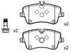 Bremsbelagsatz, Scheibenbremse Brake Pad Set:003 420 60 20