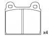 刹车片 Brake Pad Set:251 698 151 D