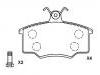 刹车片 Brake Pad Set:431 698 151 E