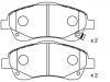 Pastillas de freno Brake Pad Set:04465-05130