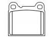 Brake Pad Set:271 586