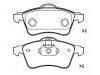 Pastillas de freno Brake Pad Set:7D0 698 151 E