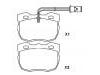 Pastillas de freno Brake Pad Set:RTC6781