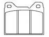 Pastillas de freno Brake Pad Set:270 165