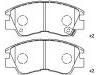 тормозная кладка Brake Pad Set:MB 500 812