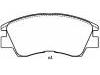 Bremsbelagsatz, Scheibenbremse Brake Pad Set:MR 162 522