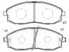 тормозная кладка Brake Pad Set:58101-4AA00