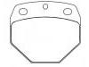 Bremsbelagsatz, Scheibenbremse Brake Pad Set:82 84 000 210