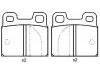 Brake Pad Set:0060 724 237