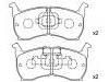 Brake Pad Set:FAY8-26-48Z