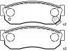 Brake Pad Set:41060-01A26