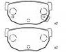 Bremsbelagsatz, Scheibenbremse Brake Pad Set:44060-01P90