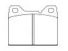 Bremsbelagsatz, Scheibenbremse Brake Pad Set:2 701 654