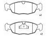 Bremsbelagsatz, Scheibenbremse Brake Pad Set:90 349 447 8