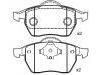 Brake Pad Set:8D0 698 151 A