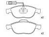 Brake Pad Set:0060 717 131 44