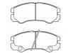 тормозная кладка Brake Pad Set:16 05 002