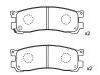 Pastillas de freno Brake Pad Set:HF39-26-48ZA