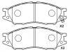 Bremsbelagsatz, Scheibenbremse Brake Pad Set:41060-6N091