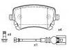 刹车片 Brake Pad Set:7H0 698 451