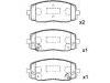 Brake Pad Set:58101-07A10