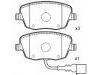 Bremsbelagsatz, Scheibenbremse Brake Pad Set:6Q0 698 151 C