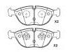 刹车片 Brake Pad Set:34 11 6 761 246