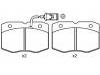 Bremsbelagsatz, Scheibenbremse Brake Pad Set:190 6158