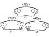 Brake Pad Set:673 211 62 NBI