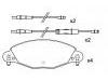 Bremsbelagsatz, Scheibenbremse Brake Pad Set:4252.16