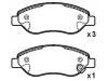 刹车片 Brake Pad Set:16 05 355