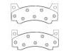 Bremsbelagsatz, Scheibenbremse Brake Pad Set:D85-7018