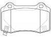 Bremsbelagsatz, Scheibenbremse Brake Pad Set:68003610AA