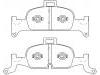 Bremsbelagsatz, Scheibenbremse Brake Pad Set:8W0 698 151 M