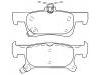 Bremsbelagsatz, Scheibenbremse Brake Pad Set:23145351