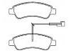 Plaquettes de frein Brake Pad Set:77366679